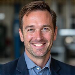 Portrait of Sean Kelly, Fabrication Specialist, focused